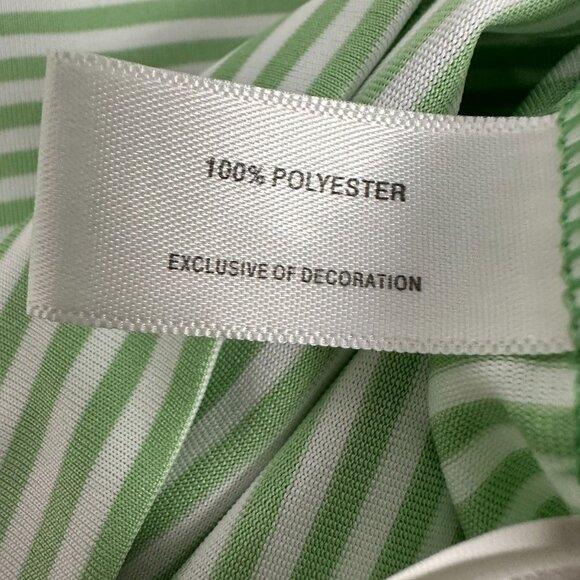 Cutter & Buck Mens Ryder Cup 2012 Medinah Polo Shirt SIze L Green Striped - Picture 6 of 7